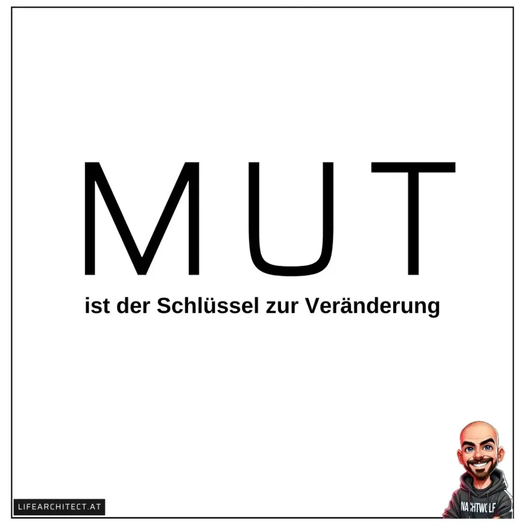 Trau dich und nutze deine Chancen!