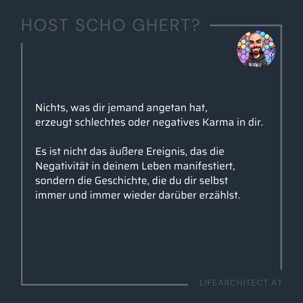 Wie du dein Karma positiv gestaltest