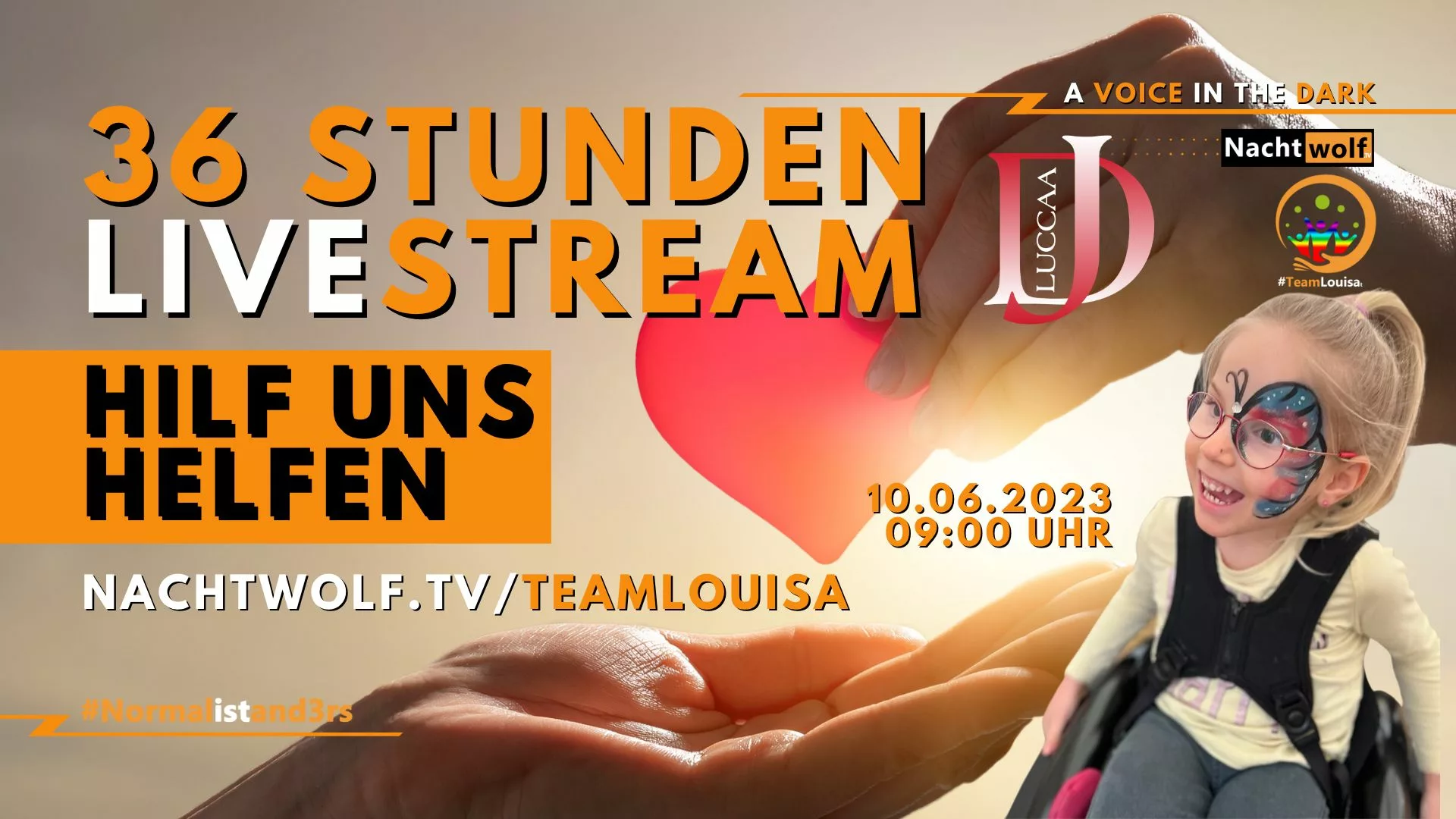 Gemeinsam Stark: Ein 36-Stunden-Livestream Für Teamlouisa Und Den Tag Der Offenen Herzen