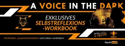 Exklusive Selbstreflexions Workbook Header • Nachtwolf.tv